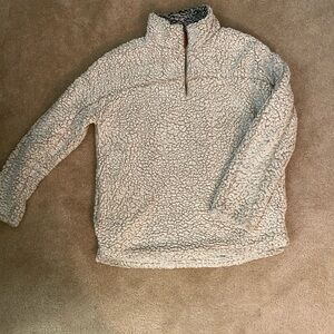 Thread & Supply Heather Gray Sherpa-Lined Hoodie